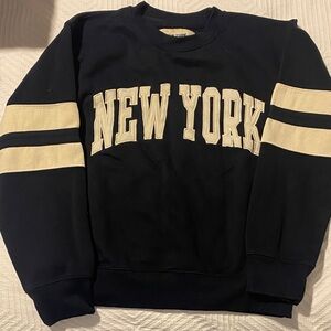New York navy blue Sweater